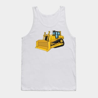 Forklift cartoon illustration Tank Top